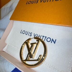 Louis Vuitton Gold GM LOUISE HOOP